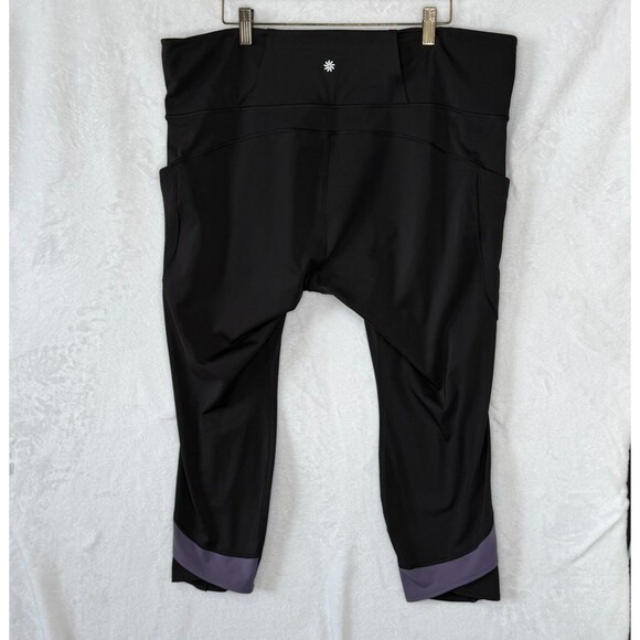 Athleta Ultimate Stash Craft Tight Size 2X Black Sport Gym Yoga Athleisure - Picture 9 of 16